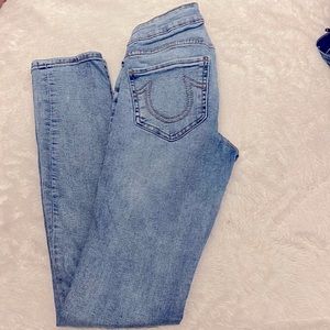 True religion, Stella mid rise, skinny size 26